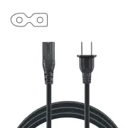 6ft 2 Pin AC Power Cord Cable Lead For Klipsch iFi Subwoofer Speaker System Plug