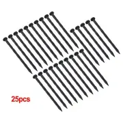 Reliable Plastic Anchor Bolts for Gardening 25 Pack Sturdy Ground Spikes