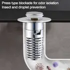 Anti-clog Pop Up Drain Filter Plastic Sink Strainer Bathroom Accessory