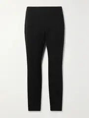 [The Row] The Row - Koss Stretch-wool Skinny Pants - Black - US12 US 12 Black