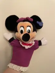 Disney Minnie Mouse Plush Hand Puppet 11"