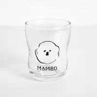在飛比找蝦皮商城優惠-日本 MAMBO 比熊犬玻璃杯/ S eslite誠品