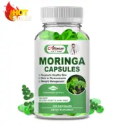 Moringa Capsules 1000mg Anti-oxidation,Weight Loss,Boost Metabolism 120 Pills