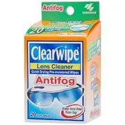 Clearwipe AntiFog Lens Cleaner 20 Pack