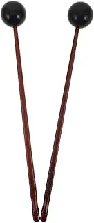 WESIEVYA 2pcs Wooden Tongue Drumstick Mallets Percussion Xylophone Mallet Drum Xylophone Mallets for Small Mallet for Glockenspiel Chime Mallet Replacement Glockenspiel Sticks