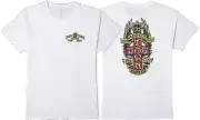 Dogtown Skateboards Respect John Lucero Art White T-Shirt - MEDIUM