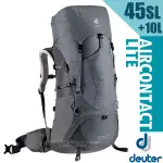 【德國 DEUTER】送》女 款登山背包 45+10SL AIRCONTACT LITE/旅行自助包_3340421