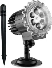 Snowflake Christmas Projector Lights Outdoor, Holiday Snowfall Projector...
