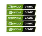 5 PCS Sticker for NVIDIA G-Sync 8mm x 50mm 2020 Version Logo Decal Case NEW
