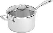 Scanpan STS Stainless Steel Saucepan, 20cm / 3.5 Litre