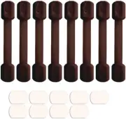 8 Pack Child Safety Cabinet Locks Baby Proof Latches for Cupboards Drawers Fridg