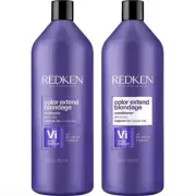 Redken Blondage PURPLE Shampoo and Conditioner Set. Liter Each. New and Sealed