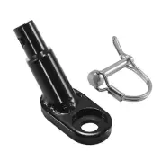 Bicycle Rear Racks Steel Bicycle Trailer Hitch Mount Adapter Replacement Axle