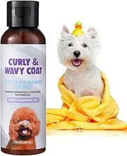 Pet Hair Cleansing Shampoo,100ml Pet Puppy Kitten Cleansing Grooming Shampoo - Small Medium Large Dogs Rich Lather for Skin Care for Garden, Shelter, Travel