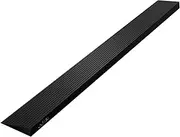 Step Slope Strip Solid Rubber Threshold Ramp, Wide Non-Slip Wheelchair Ramp Cuttable for Doorway Indoor or Outdoor Bathroom Garage and Supermarket Entrance