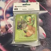 New - Sleeves - PokemonCenter - Berry Sleepy Eevee Green Sealed