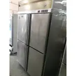 【吉林二手貨H0200008】4尺220V風冷全冷藏白鐵冰箱 冷凍冷藏櫃/環保節能