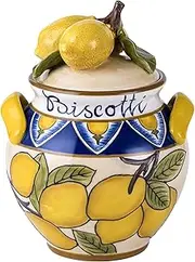 Blue Sky Ceramics Lemon Cookie Jar, Multi (18240)
