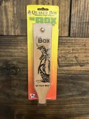 Quaker Boy The Box Wood Friction Turkey Hunting Call Made in USA- NEW IN PACKAGE