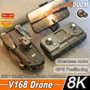 Drone GPS 8K Brushless Motor Aerial Photography Dual-Camera Omnidirectional UAV