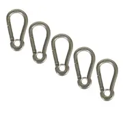 [TechBrands] Stainless Steel Carbine Style Snap Hook - 80mm