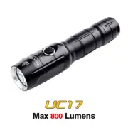 TANK007 UC17 Mini USB Rechargeable Flashlight Torch