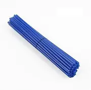 72 Pcs Universal Motorcycle Dirt Bike Wheel Rim Cover Spoke Wrap Tubes Decor Protector Compatible With DRZ400E DRZ400S DR250R (Color : Light blue, Size : 1)