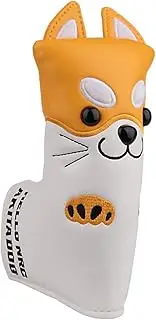 Akita Dog Design Golf Club Blade Putter Head Cover for Odyssey Taylormade Ping