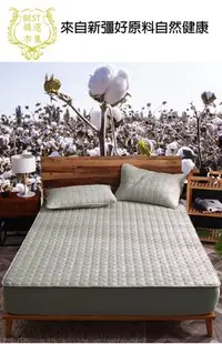 在飛比找Yahoo!奇摩拍賣優惠-100%標準雙人5x6.6尺純棉加厚透氣床單/床包/床罩/保