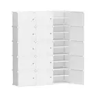 Shoe Box Shoe Cabinet DIY Storage 15 Cube White Portable Organiser Stand