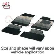 BRIDE Fr & Rr Floor Mat Set for INTEGRA TYPE R DB8 93/7 & on Type R Model FH018A