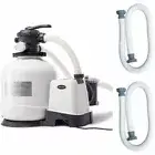Krystal Clear Filter Sand Intex Pump Pool 3000GPH Above Ground Automatic Timer
