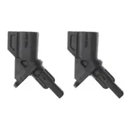 2PCS ABS Wheel Speed Sensor 3M5T-2B372-AB for CMax Focus Kuga Mondeo C30 C70 S40 V50 5 black