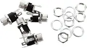 Huusuei R 5 Pieces 5.5 x 2.1 mm DC Voltage Socket Female Switch Panel Connector