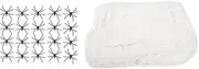 Halloween Stretch Spider Webs Spooky Cobwebs 200g with 40 Fake Spiders Party Decorations Indoor Outdoor