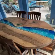 Buy oval epoxy table top/epoxy resin table/epoxy coffee table/epoxy dining table