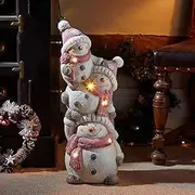 Smart Garden Snowman Stack! Christmas Figuring