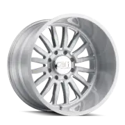 20x10 Cali Off-Road Summit Brushed Clear Gloss Wheel 8x180 (-25mm)