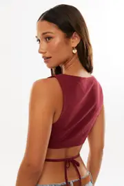 [Supré] Supré - Olympia Backless Tank - Red velvet 14 RED VELVET