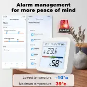 Smart Wi-Fi Thermometer Hygrometer Temperature Humidity Sensor With LCD Display