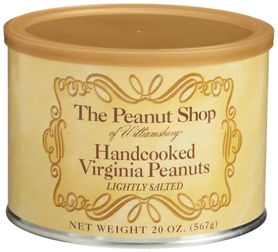 Handcooked Lightly Salted Virginia Peanuts, 20 Oz, Top 2% Quality