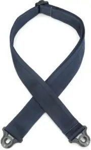 D'Addario 2" Nylon Auto Lock Guitar Strap - Midnight Blue (3-pack) Bundle