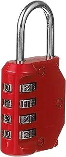 CRILSTYLEO Zinc Alloy Travel Door Lock Padlock for Luggage Home Security 4- Password Lock