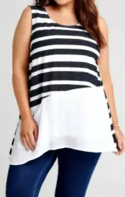 TS TAKING SHAPE plus sz XL / 24 Little Havana Tunic summery A-line NWT rrp$110!