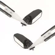 Universal 1/10 RC Crawler Car 3mm Lamp Bead Foldable Rearview Mirror Simulation