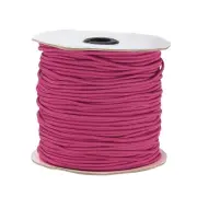 Elastic Cord Heavy Stretch String Rope 2.5mm 109 Yards Rose Red