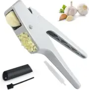 2 in 1 Garlic Press Garlic Slicer and Mincer Dual Function Garlic Mincer and ...