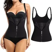 [TUONYIS] Women's Underbust Corset,Waist Trainer, High Compression Shapewear for Women,Body Shaper Cincher with Adjustable Straps.