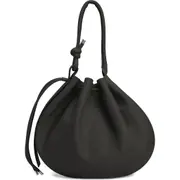 behno Large Ina Pebble Leather Shoulder Bag in Black at Nordstrom One Size