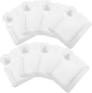 LABRIMP Dipping Tray for Parties Snack Plate with Sauce Sections French Fries Plate Dumpling Containers